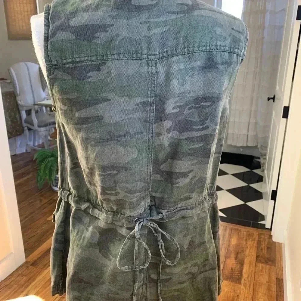 NWT Sanctuary camouflage vest XS - Picture 7 of 9